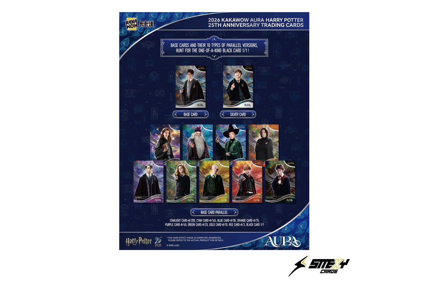 2026 Kakawow Aura Harry Potter 25th Anniversary Hobby Box