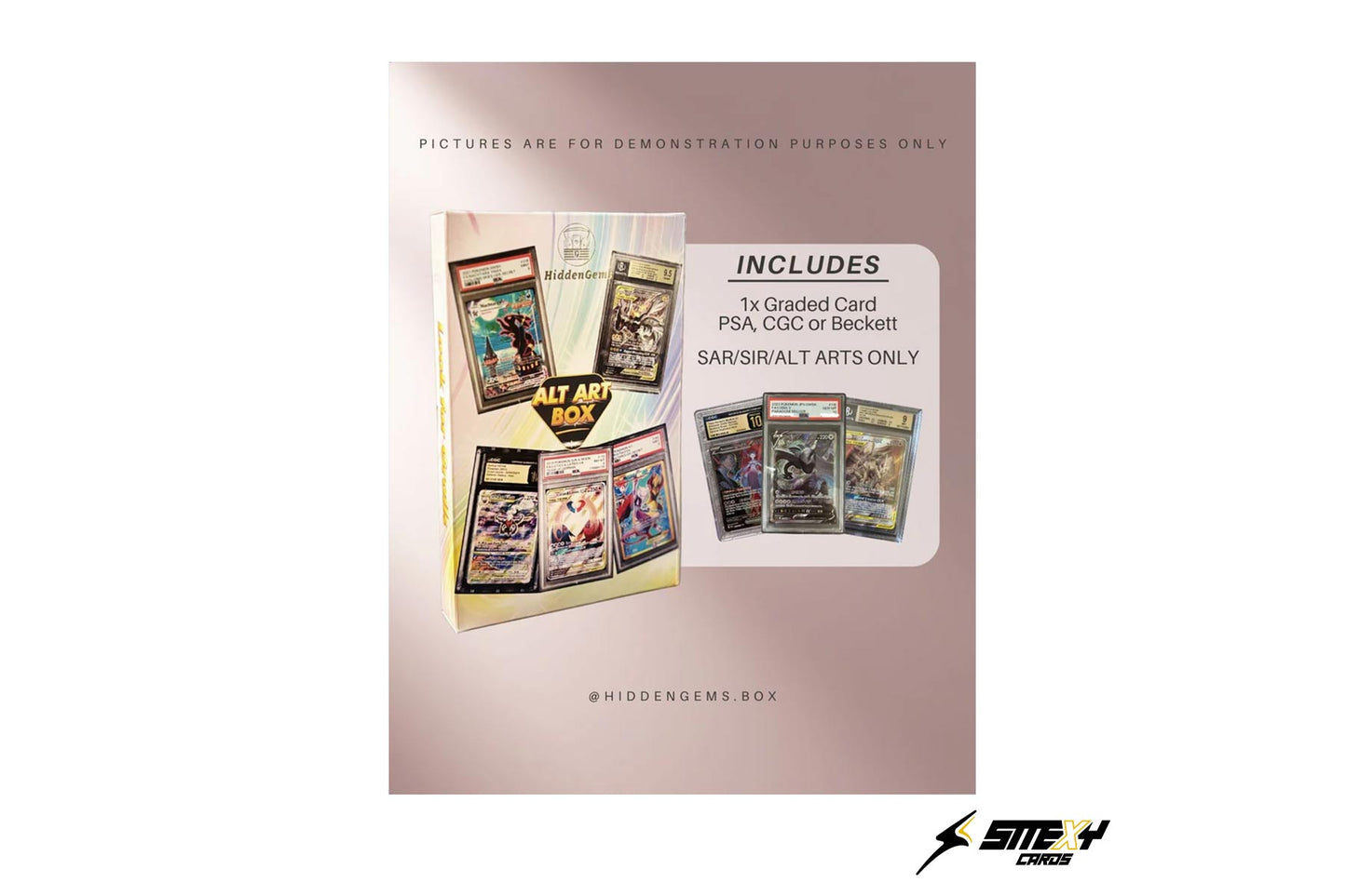 Hidden Gems Pokémon Alt Art Party Box - Mystery