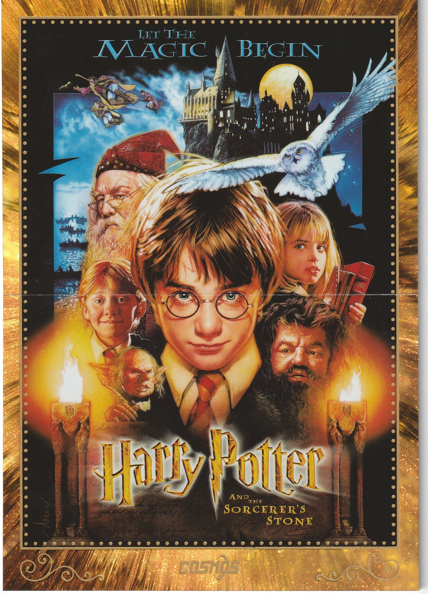 Harry Potter Collection Poster Stein der Weisen CHP-HB-01 - Harry Potter Cosmos Kakawow