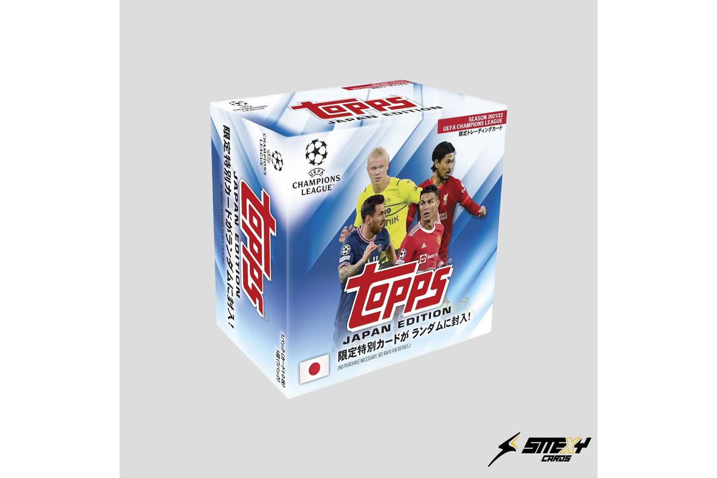 2021-22 TOPPS UEFA Champions League Japan Edition Soccer Box