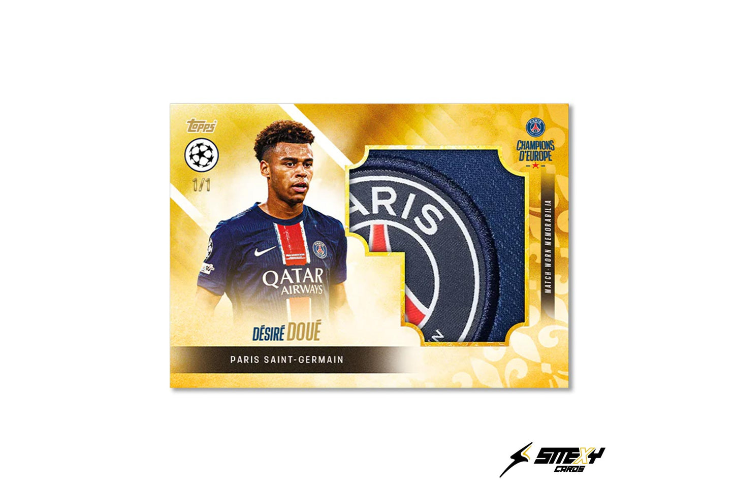 10 BOXEN - PICK YOUR PLAYER - 2025 TOPPS PARIS SAINT-GERMAIN: CHAMPIONS d'EUROPE #1
