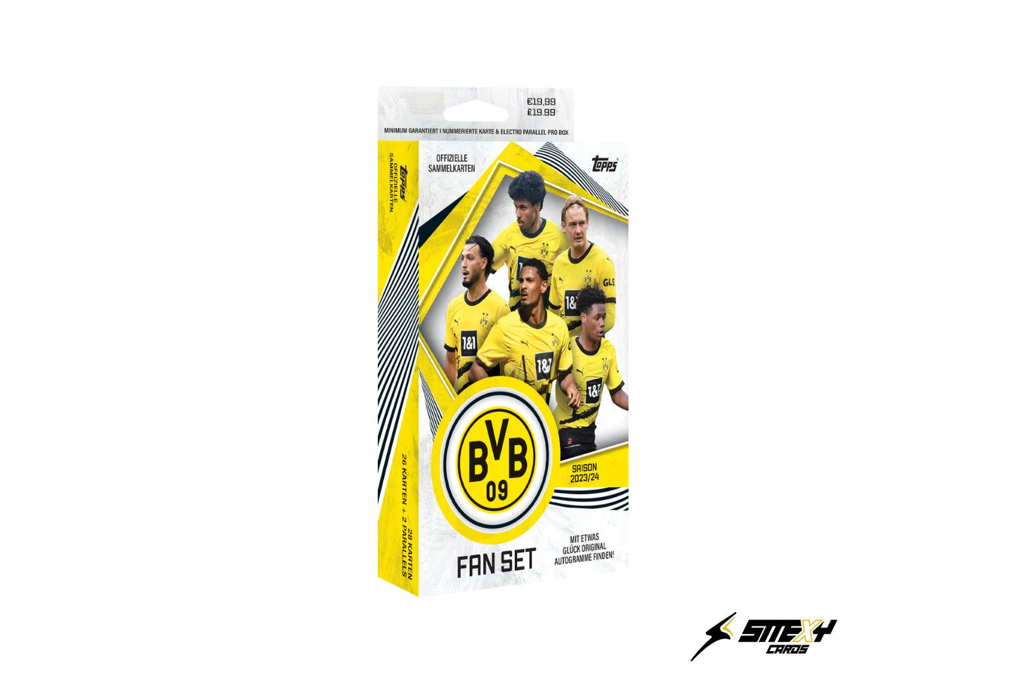 2021/22 Topps Borussia Dortmund BVB Soccer Official Team Set
