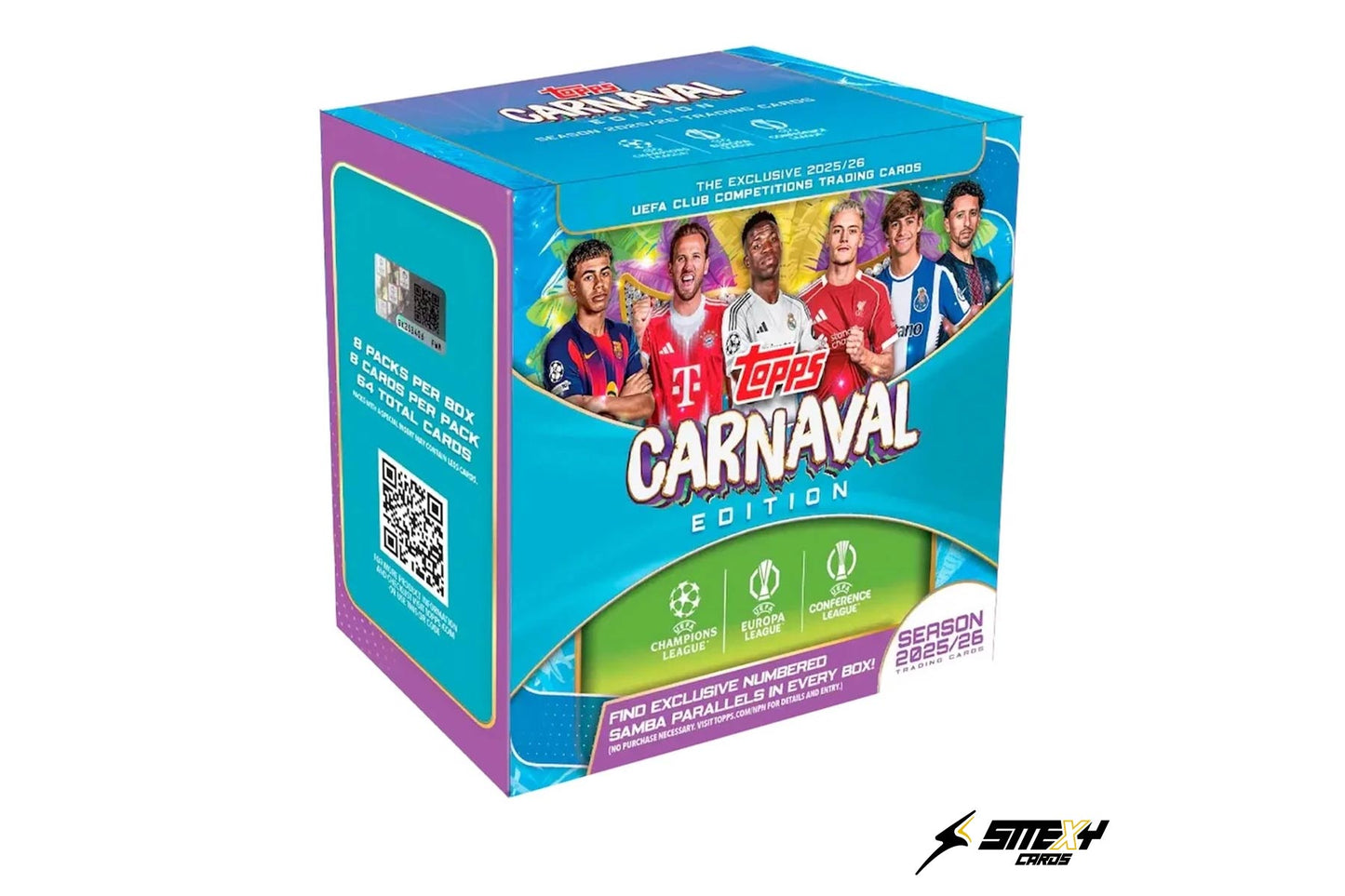 2025-26 TOPPS Carnaval Edition UEFA Club Competitions Soccer Cards