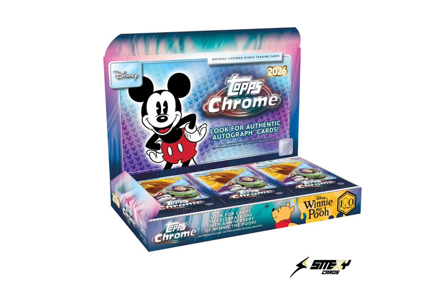 EINZELPACK Hobby BOX DISNEY CHROME 2026