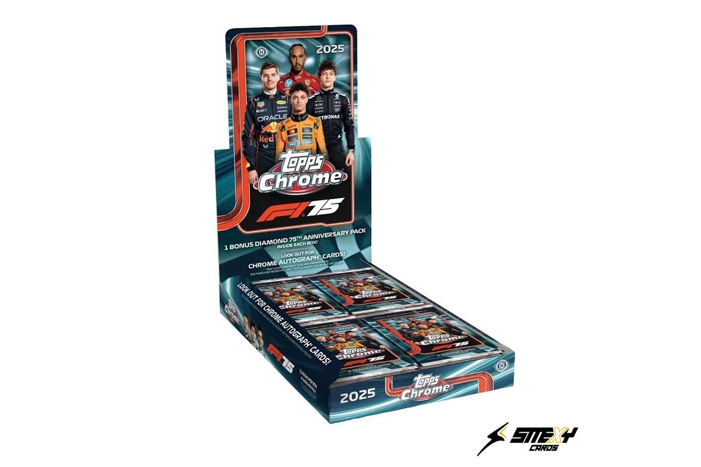 2025/26 2025 TOPPS CHROME FORMULA 1 HOBBY BOX