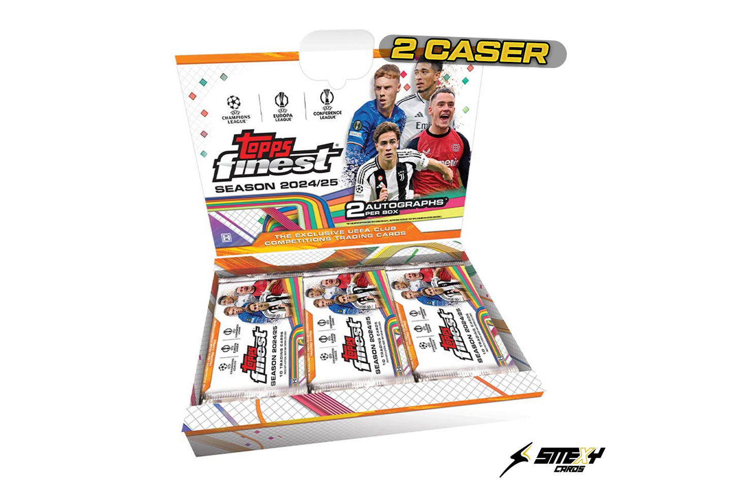 2x FULL CASE (16 Boxen) - 2024/25 Topps Finest UCC #1
