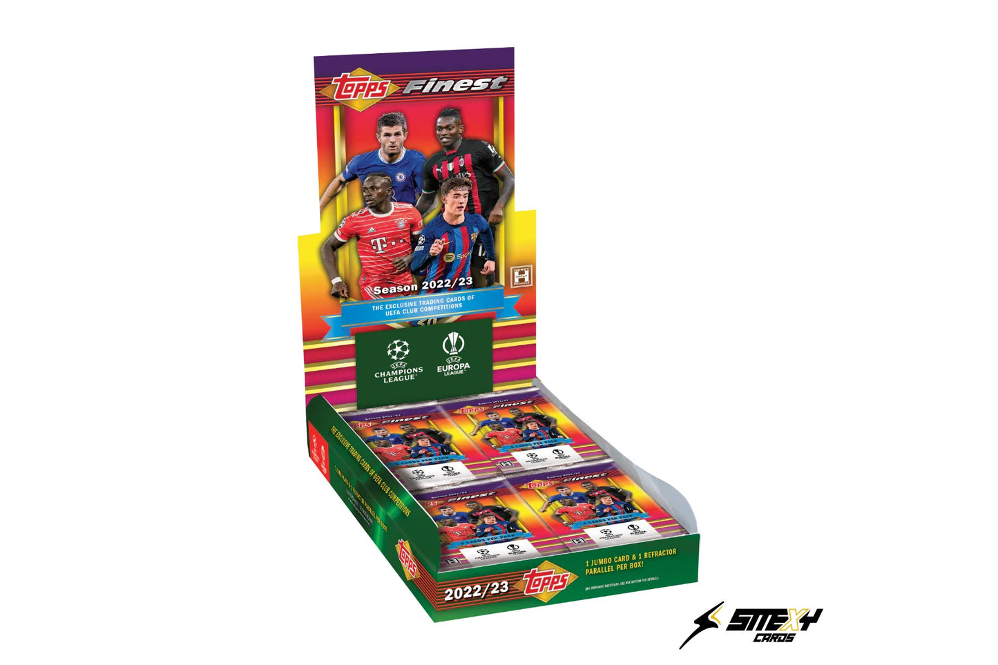 2022-2023 Topps Finest Flashbacks UEFA Club Competitions
