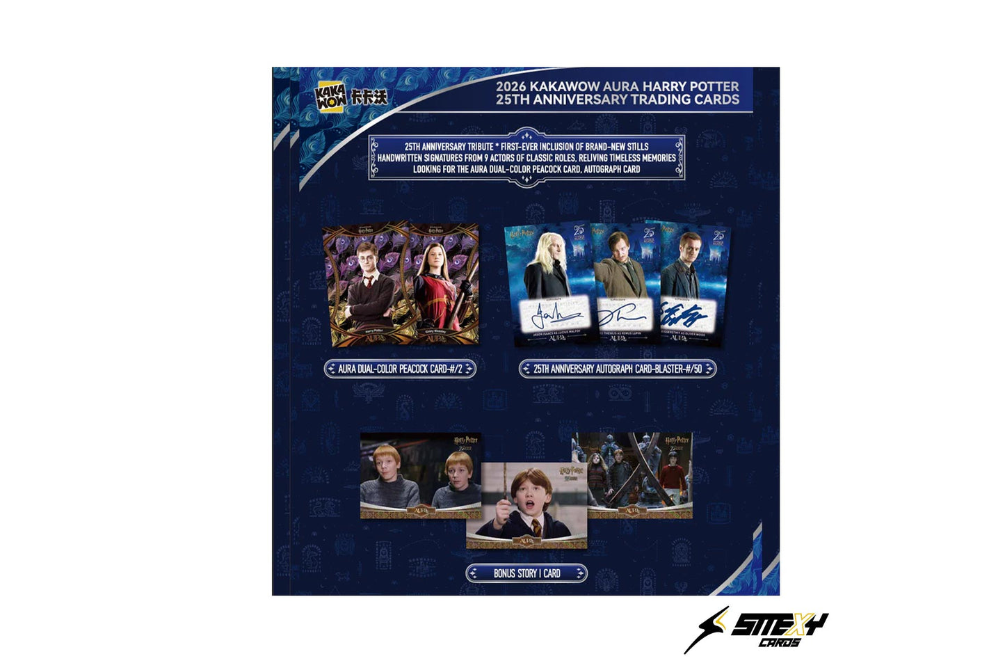2026 Kakawow Aura Harry Potter 25th Anniversary Blaster Box