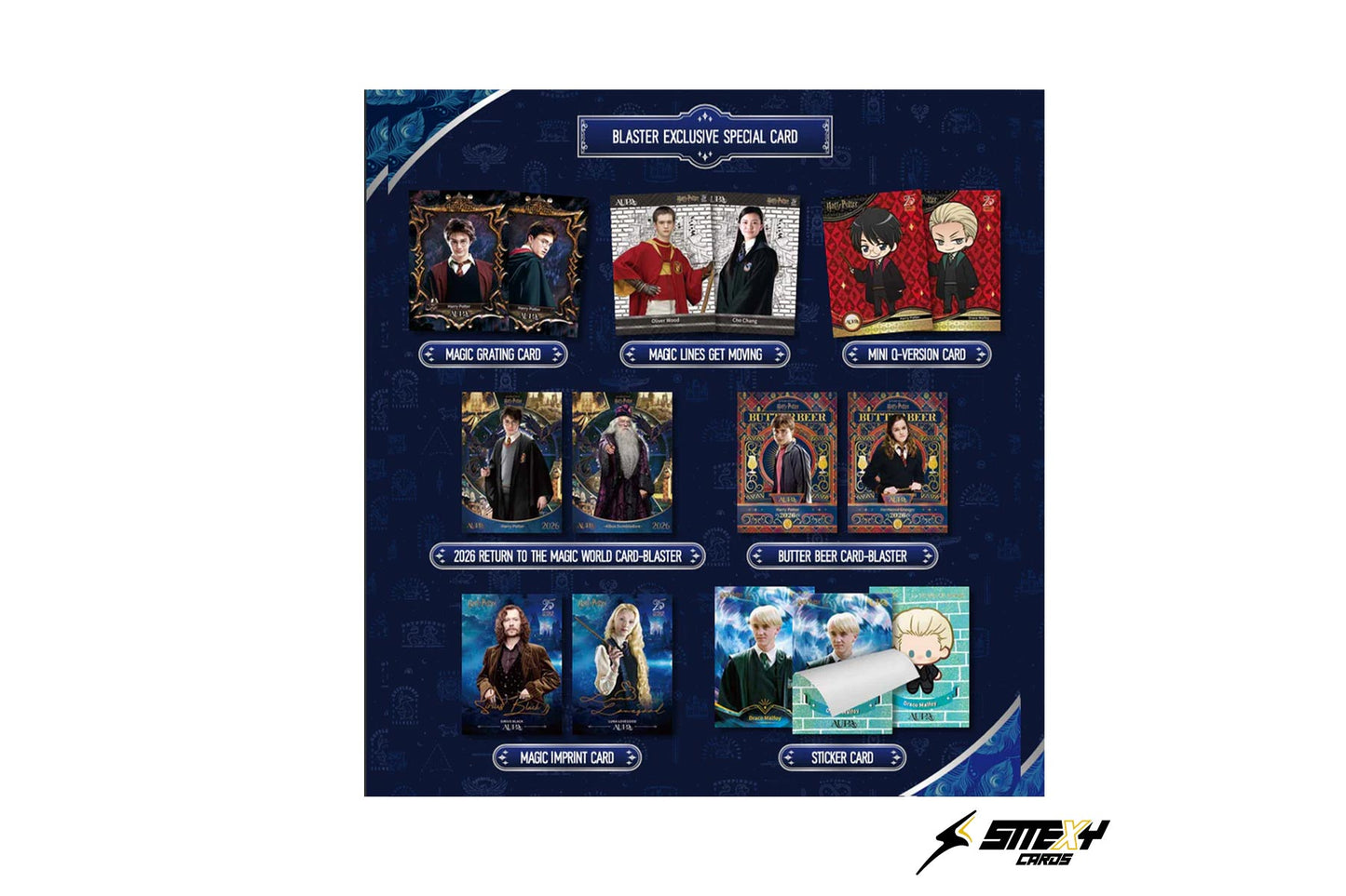 2026 Kakawow Aura Harry Potter 25th Anniversary Blaster Box