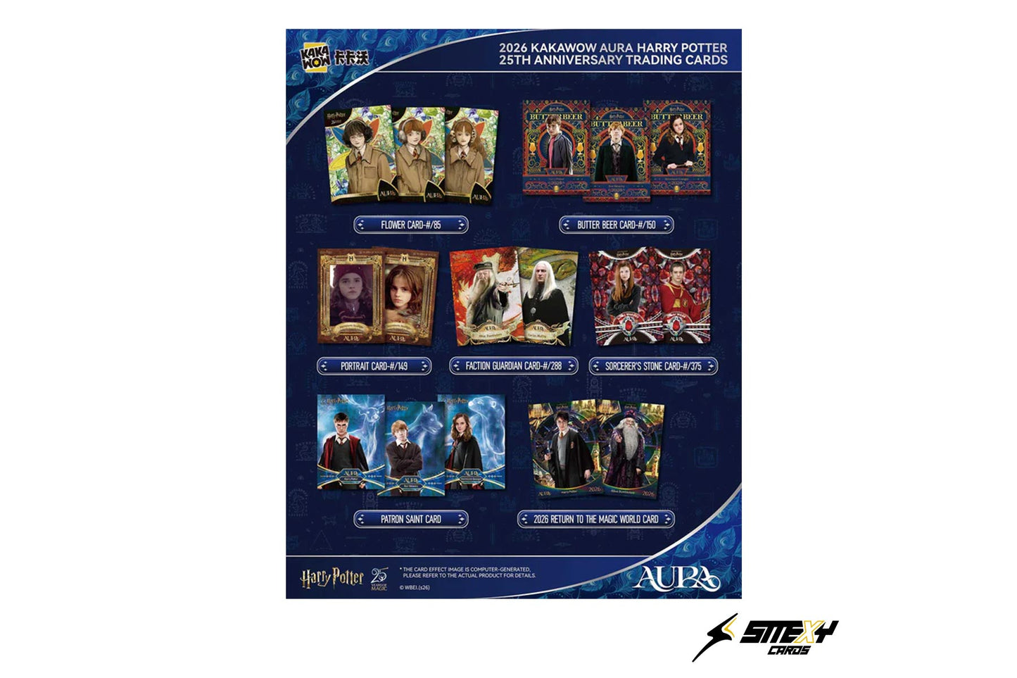 2026 Kakawow Aura Harry Potter 25th Anniversary Hobby Box