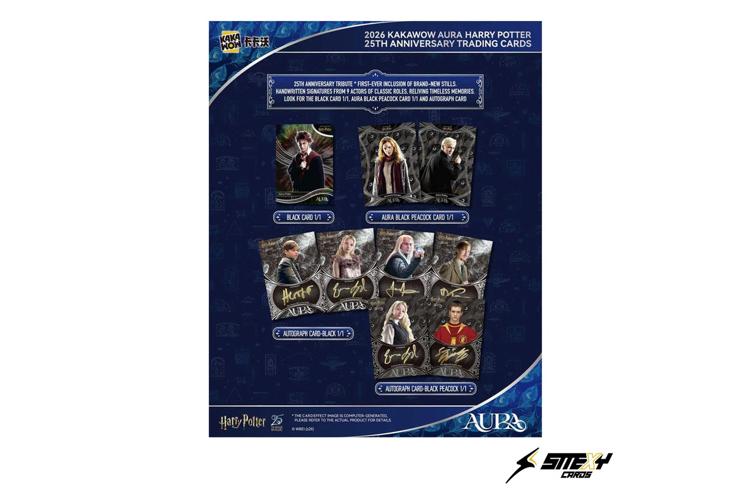 2026 Kakawow Aura Harry Potter 25th Anniversary Hobby Box