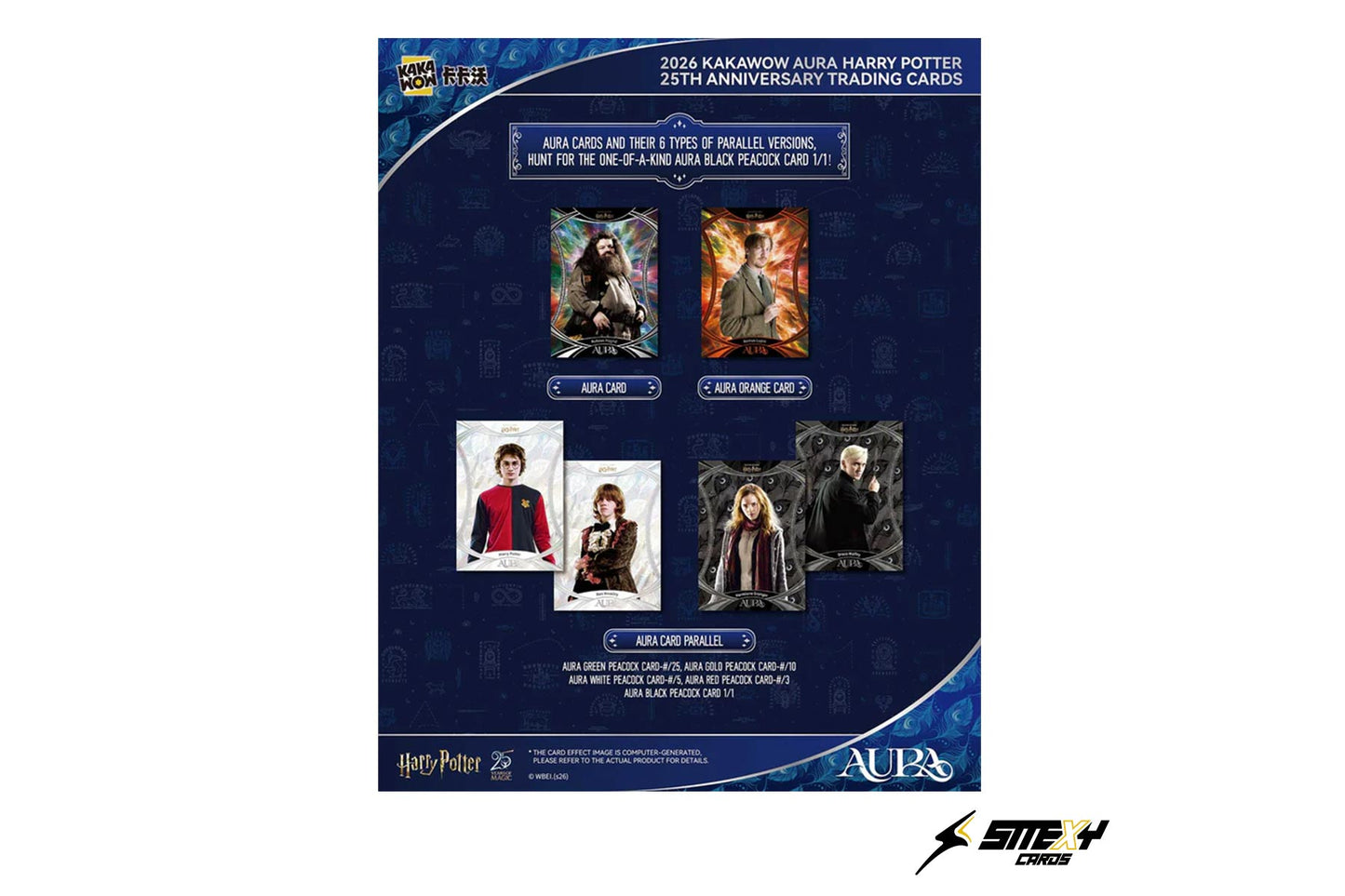 2026 Kakawow Aura Harry Potter 25th Anniversary Hobby Box
