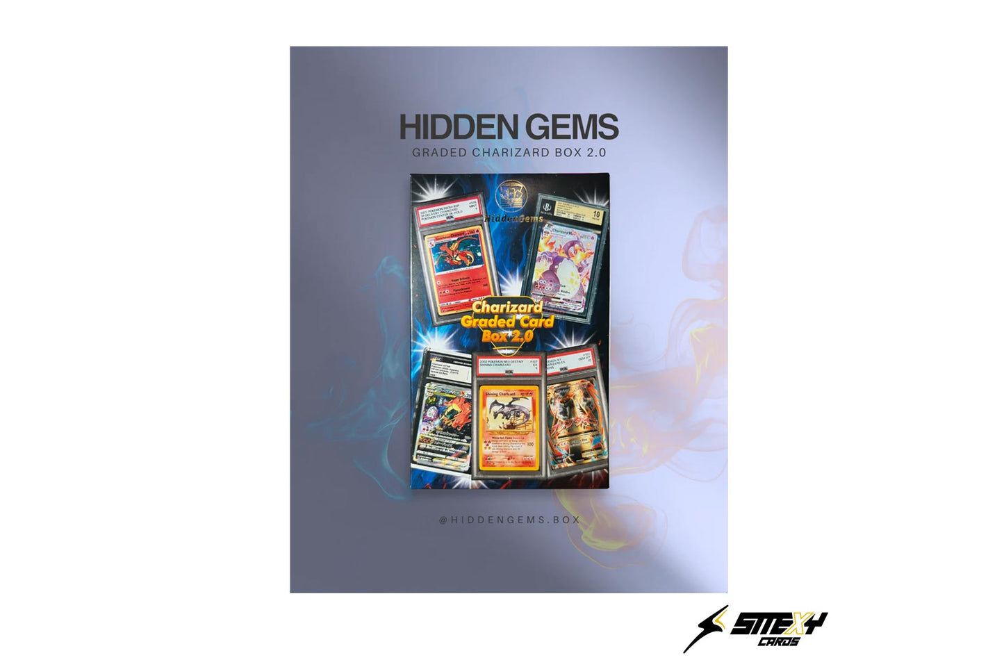 Hidden Gems Pokémon Graded Charizard Box 2.0 - Mystery