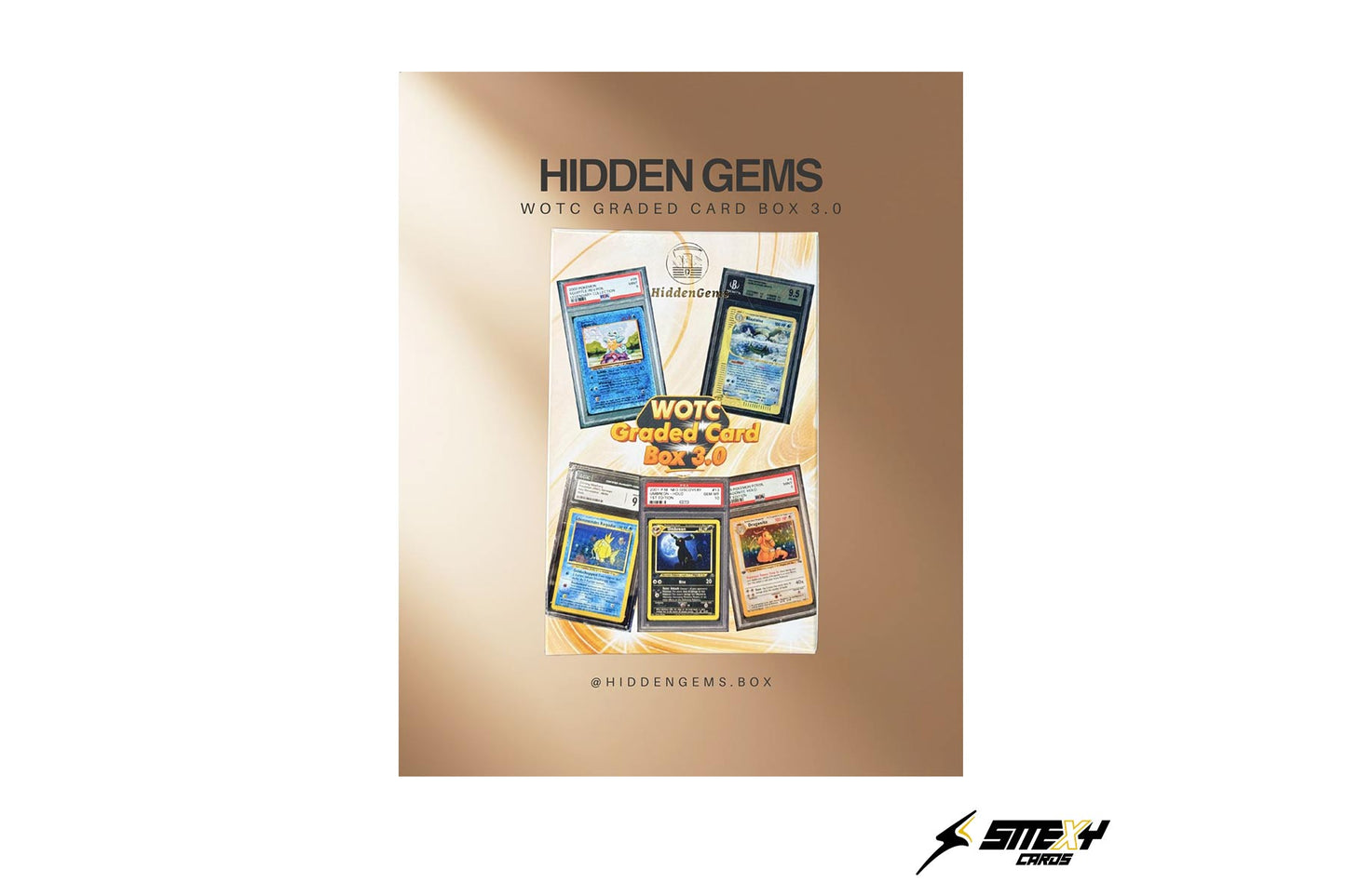 HiddenGems® Vintage WOTC Graded Card Box 3.0 Pokemon