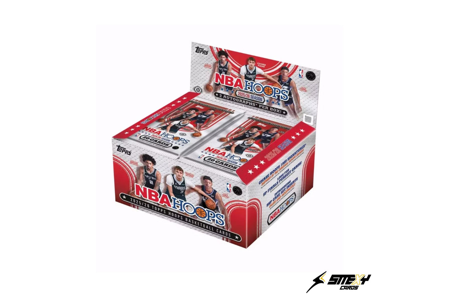 Einzelpack 2025/26 Topps Hoops Basketball - Jumbo Box
