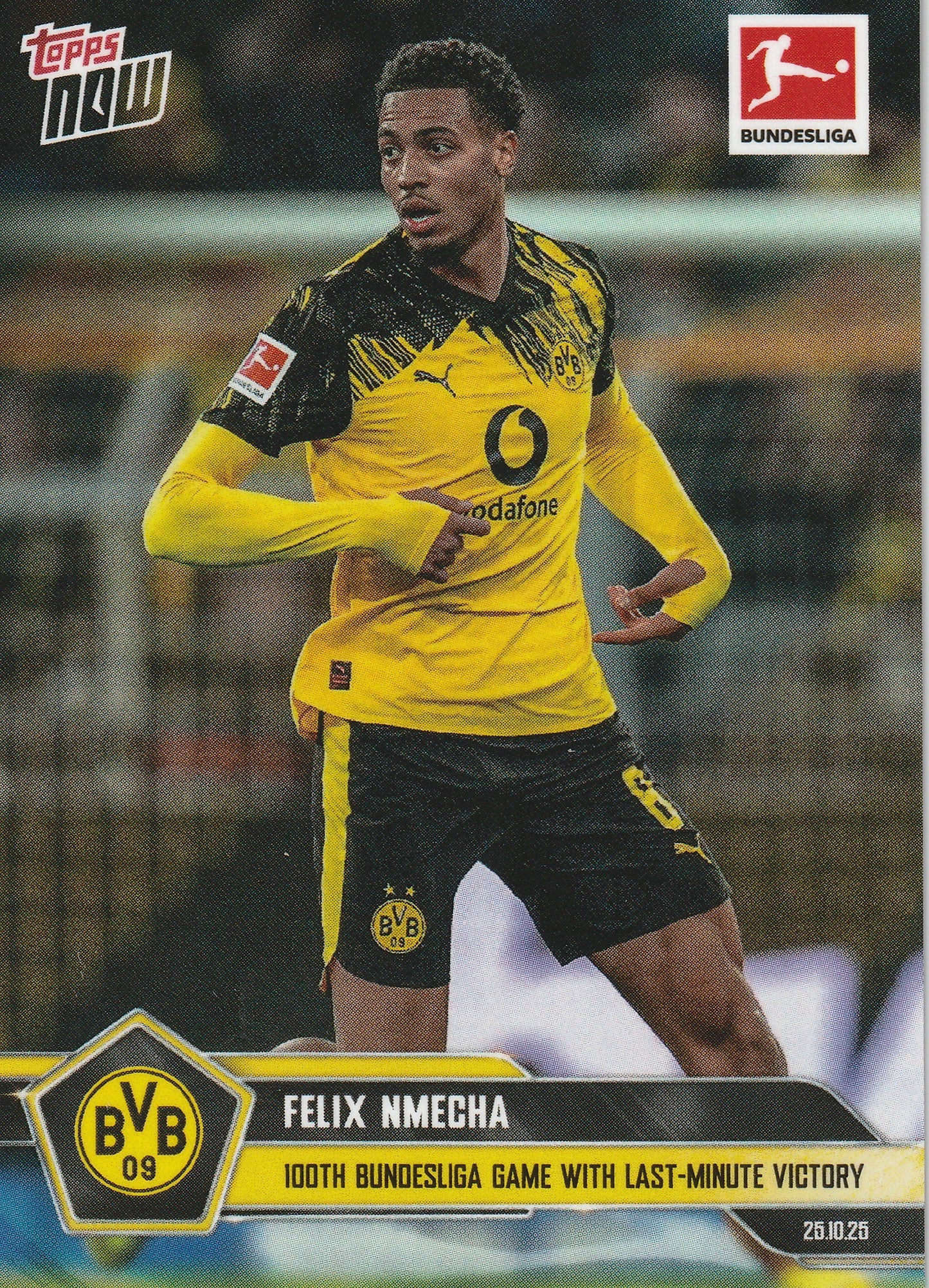 TOPPS NOW - Felix Nmecha - 100. Bundesliga Tor