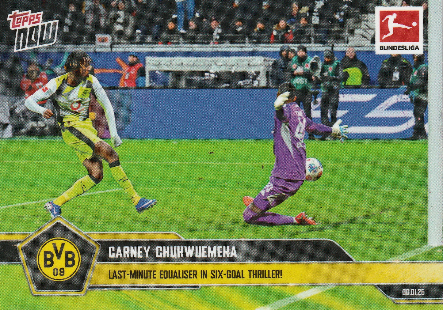 TOPPS NOW - Chukwueka   - Last Minute Bundesliga Tor