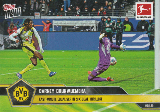TOPPS NOW - Chukwueka   - Last Minute Bundesliga Tor