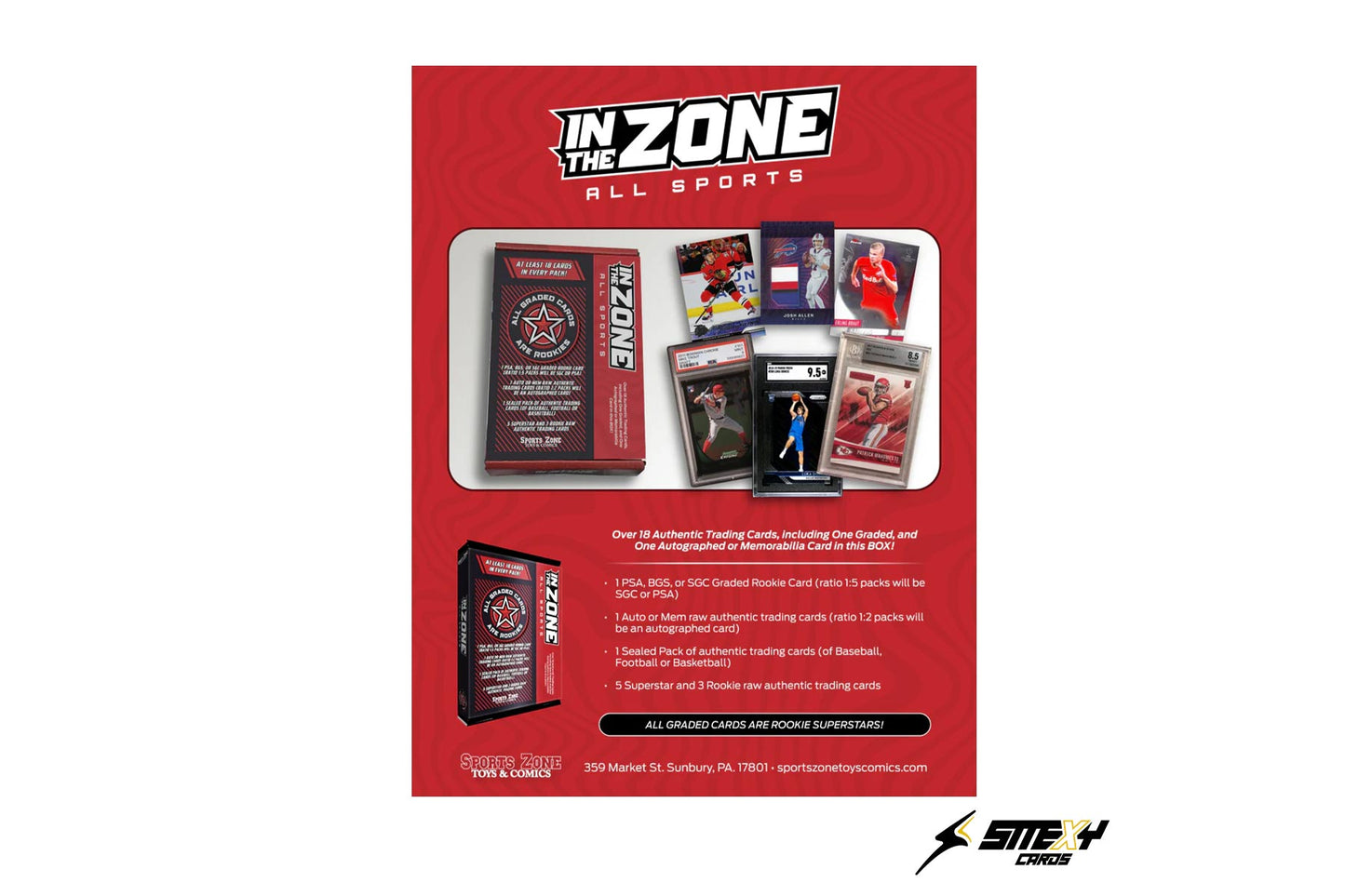 IN THE ZONE (All Sports Box)