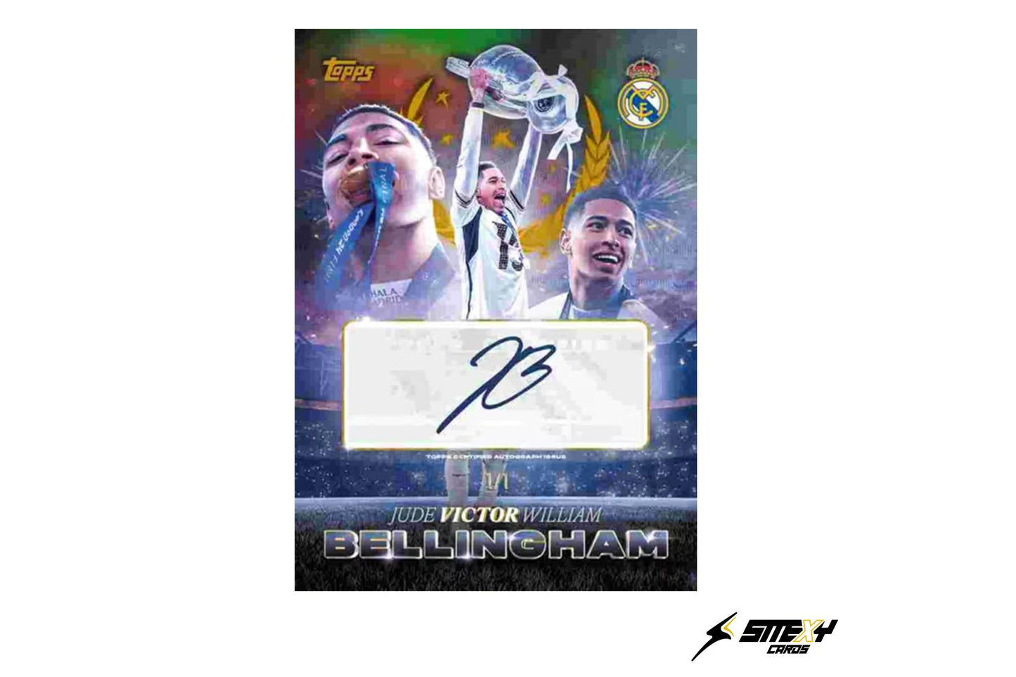 Einzelpack Topps Los Blancos Real Madrid 2025/26
