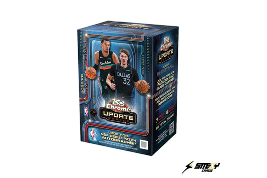 2025/26 Topps Chrome NBA Update Series Basketball Blaster Box