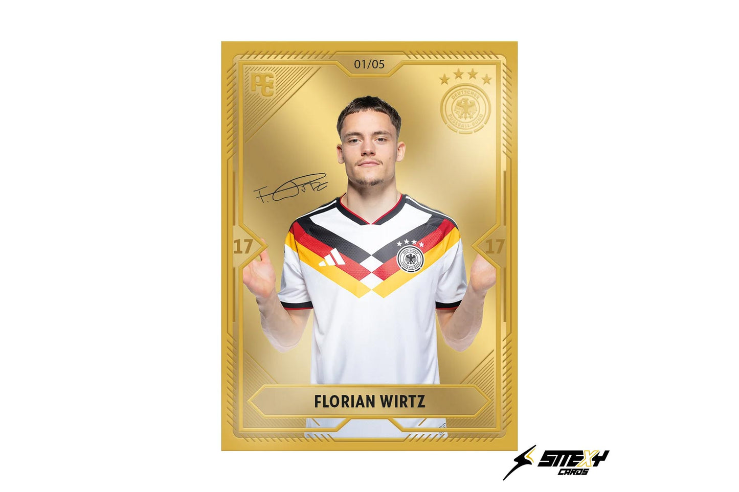 PCCards - DFB Fußballnationalmannschaft 2026 Blind Box - Edelmetall Karten