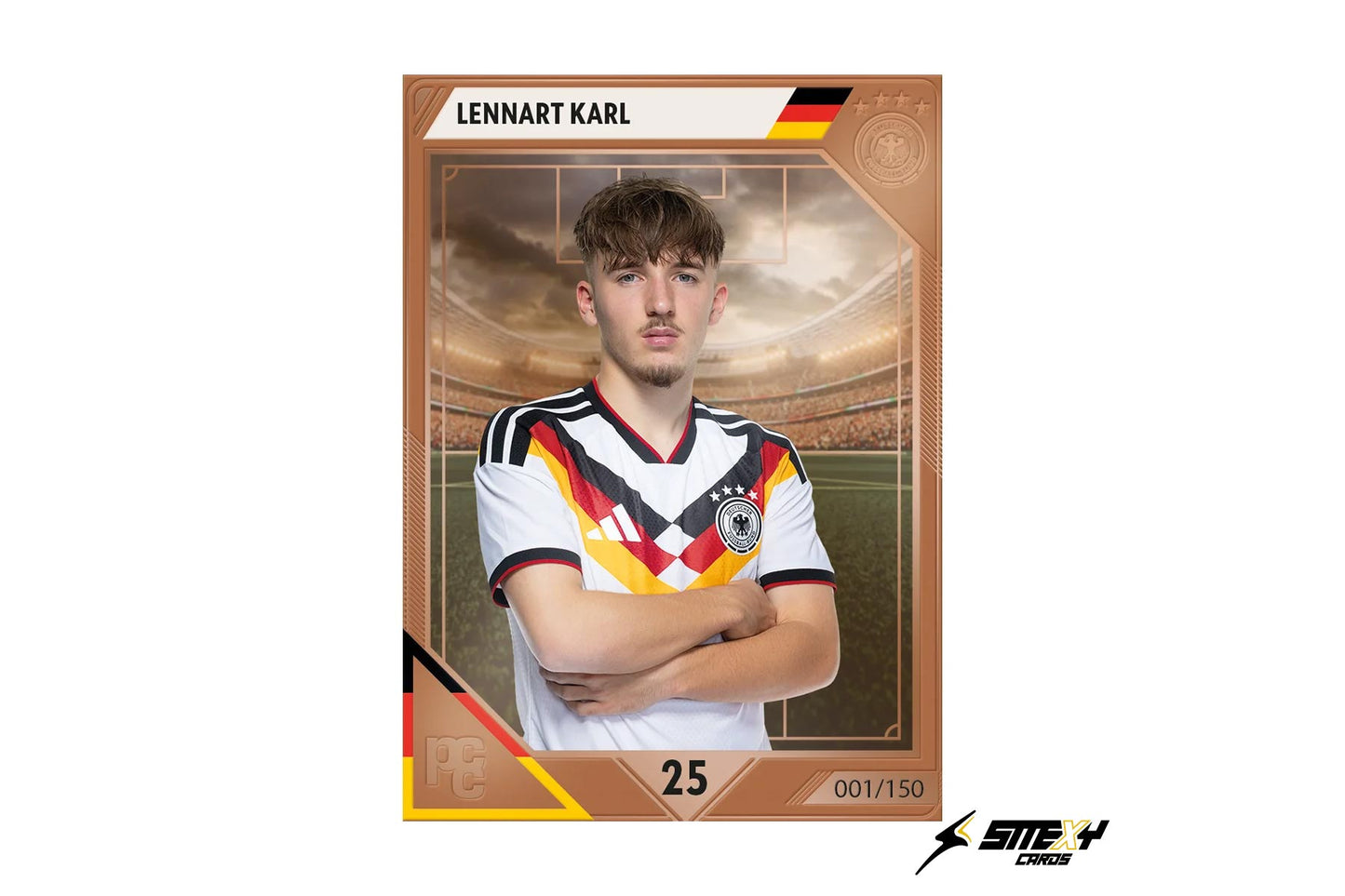 PCCards - DFB Fußballnationalmannschaft 2026 Blind Box - Edelmetall Karten