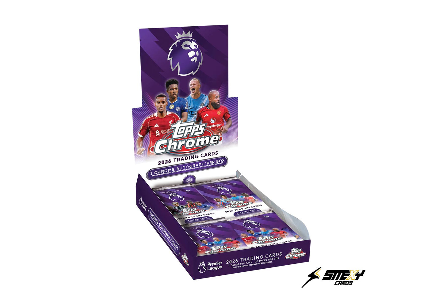 2026 TOPPS CHROME PREMIER LEAGUE HOBBY BOX