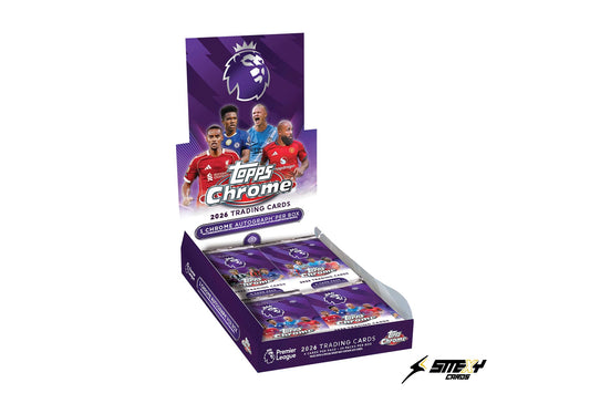 2026 TOPPS CHROME PREMIER LEAGUE HOBBY BOX
