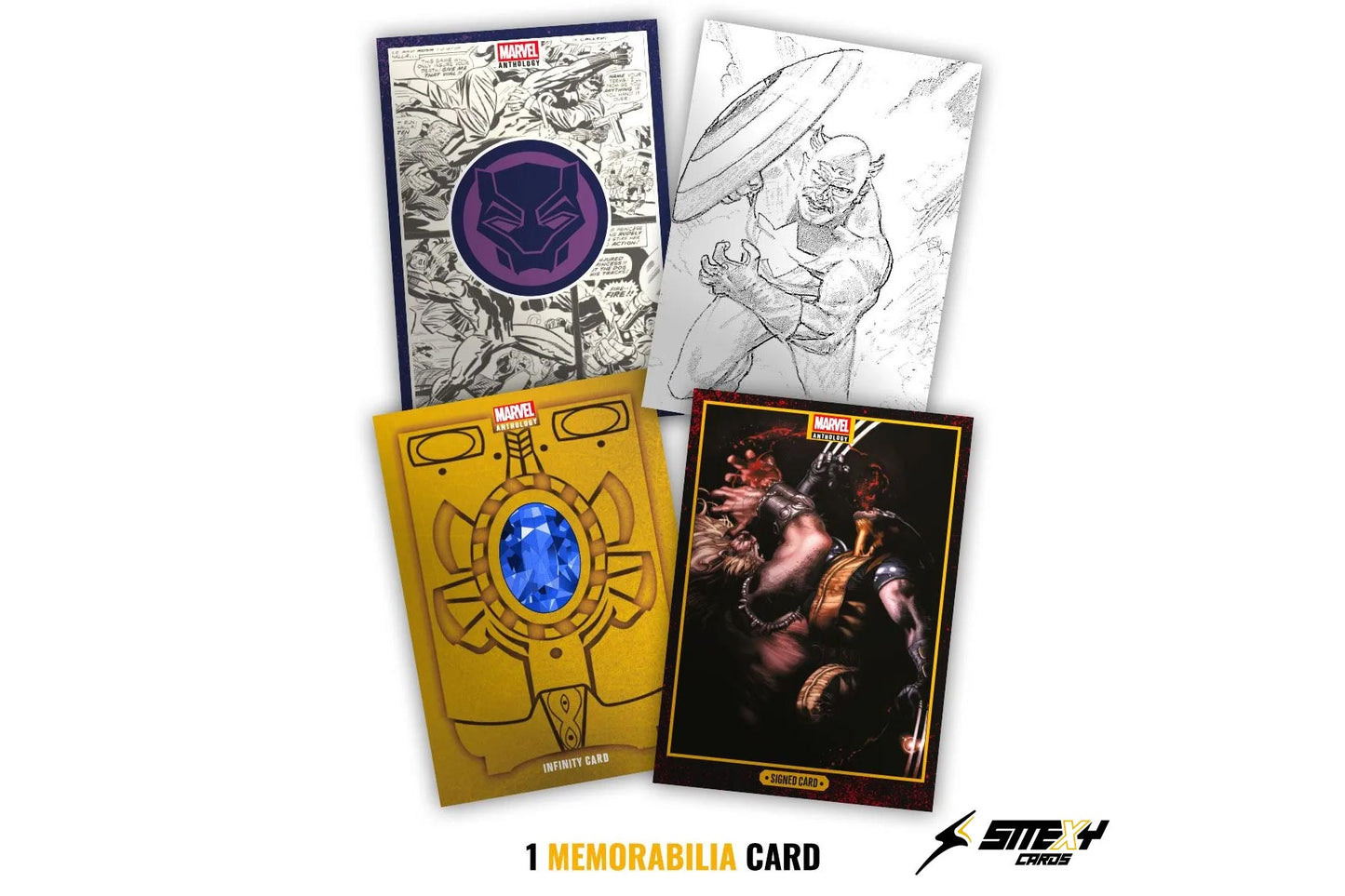 Marvel Anthology Trading Card Treasure Box Panini 2025