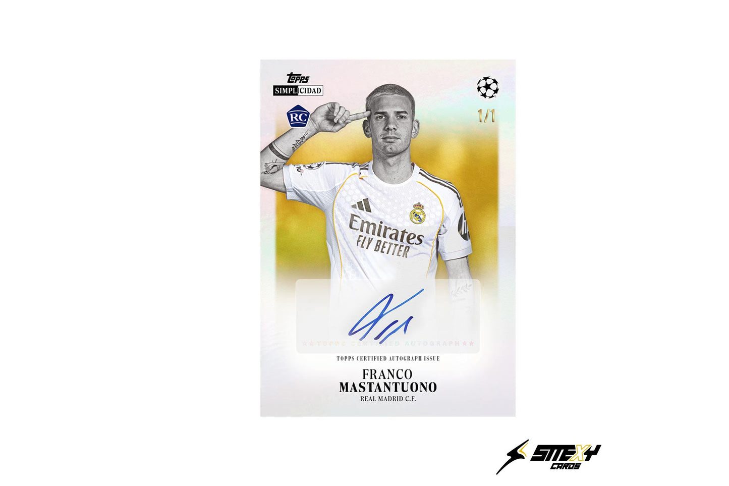 Topps® UEFA Club Competitions Simplicidad 2025-26