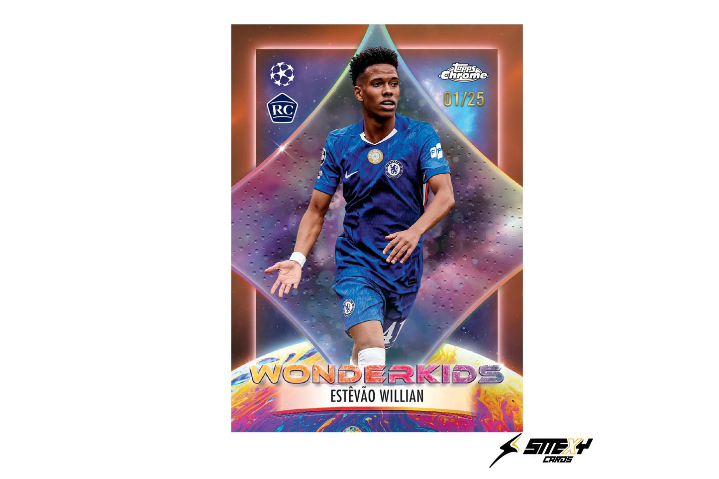 2025-26 Topps Chrome UEFA Club Competitions - Hanger Box