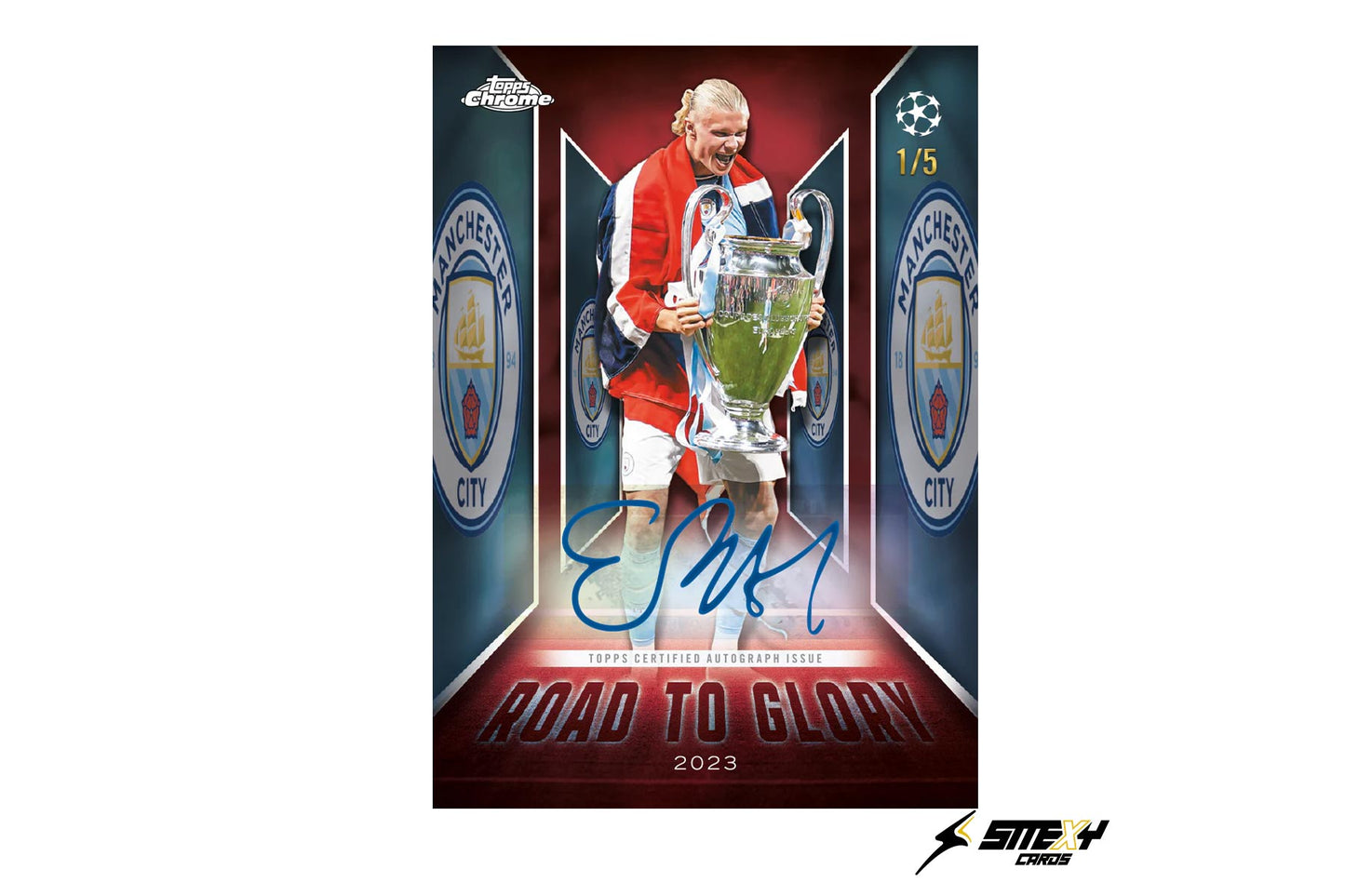 2025-26 Topps Chrome UEFA Club Competitions - Hanger Box