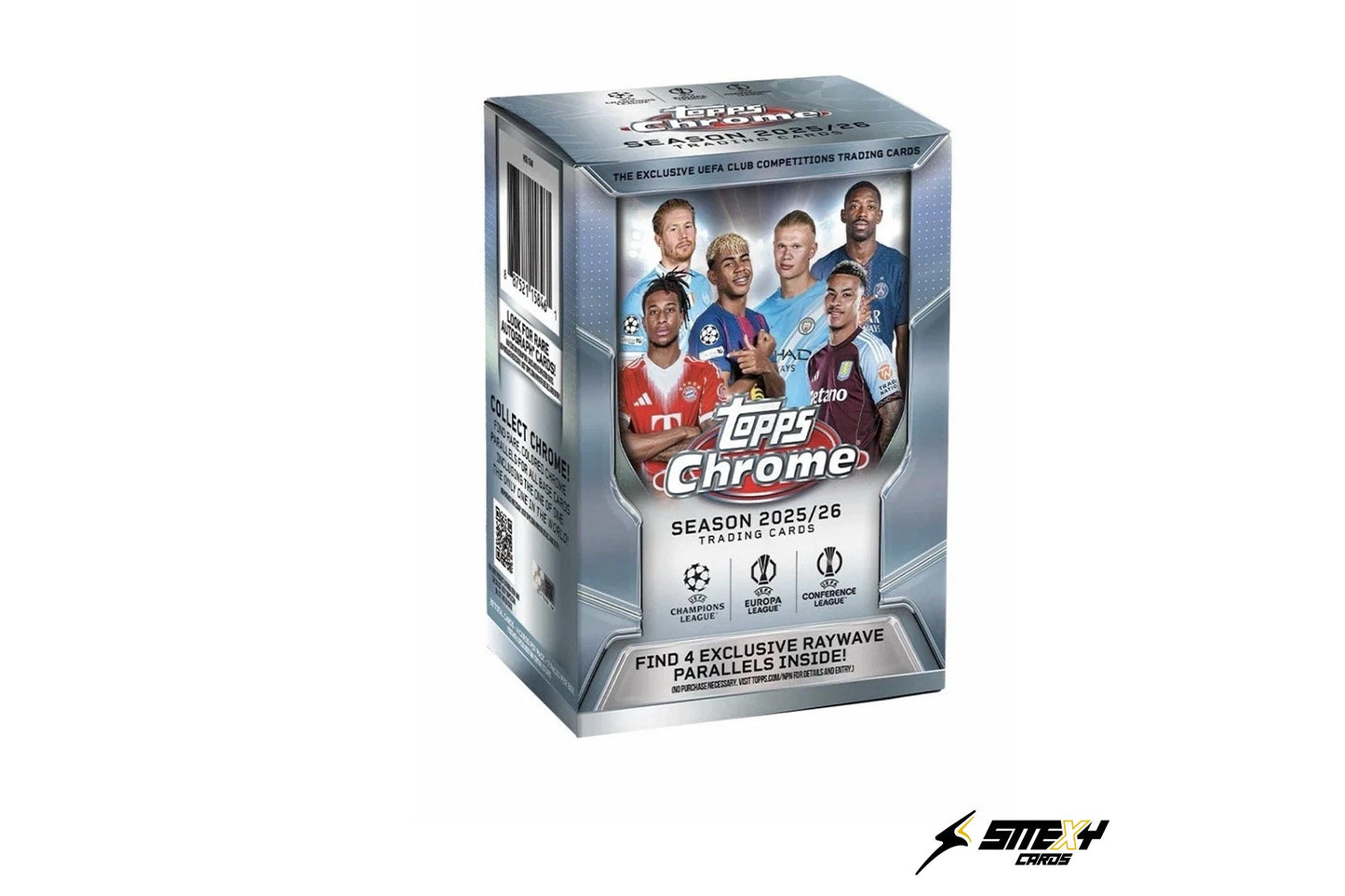 2025-26 Topps Chrome UEFA Club Competitions - Value Box