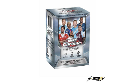 2025-26 Topps Chrome UEFA Club Competitions - Value Box