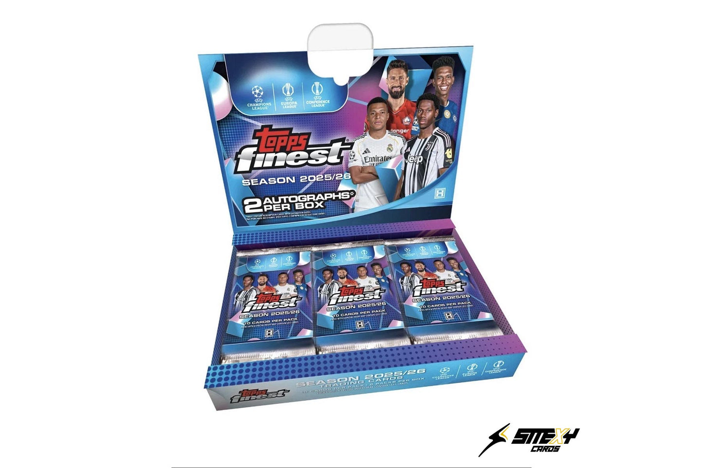 FULL CASE (8 Boxen) - 2025/26 Topps Finest UCC #1