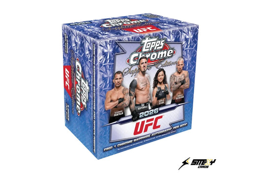 Topps 2026 Chrome UFC Sapphire Edition - Hobby Box