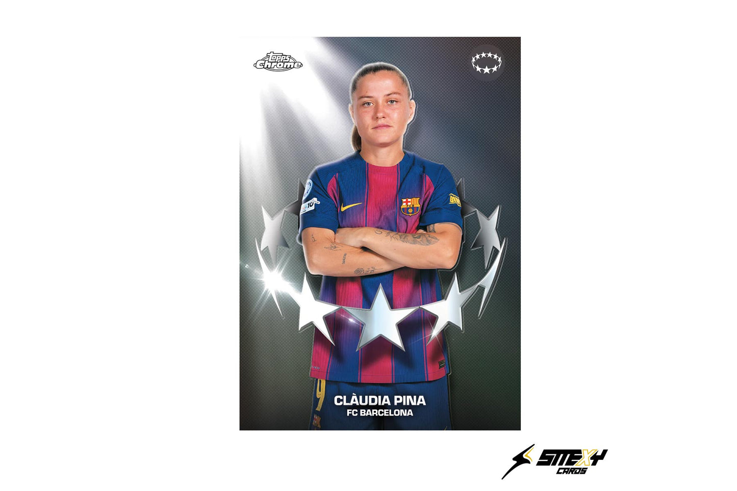 2025-26 Topps Chrome® UEFA Women's Champions League - Hobby Box