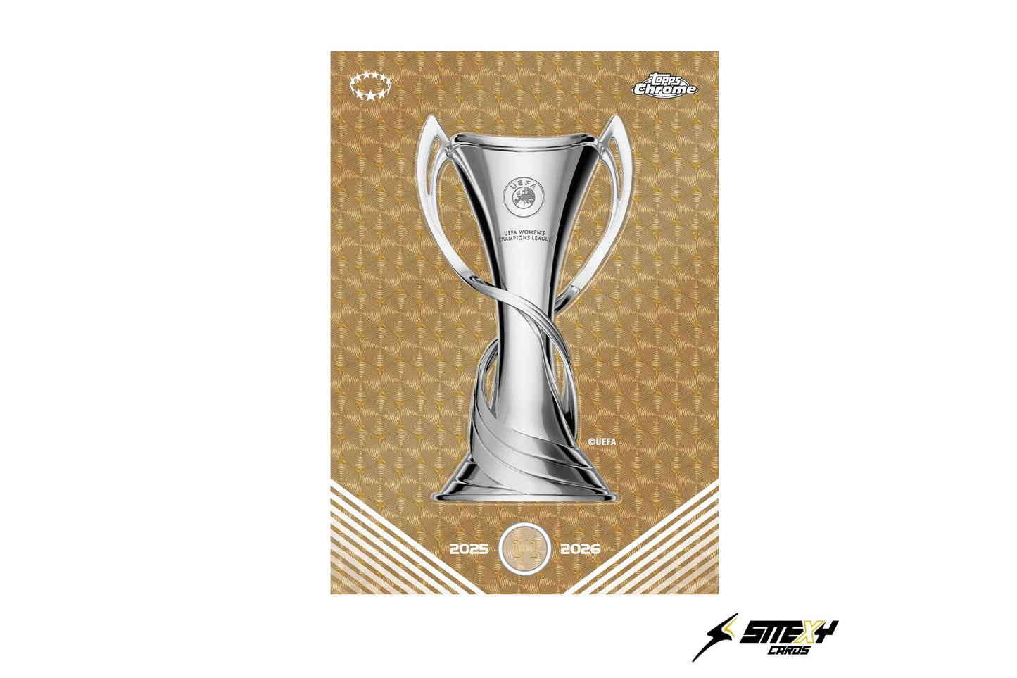 2025-26 Topps Chrome® UEFA Women's Champions League - Hobby Box