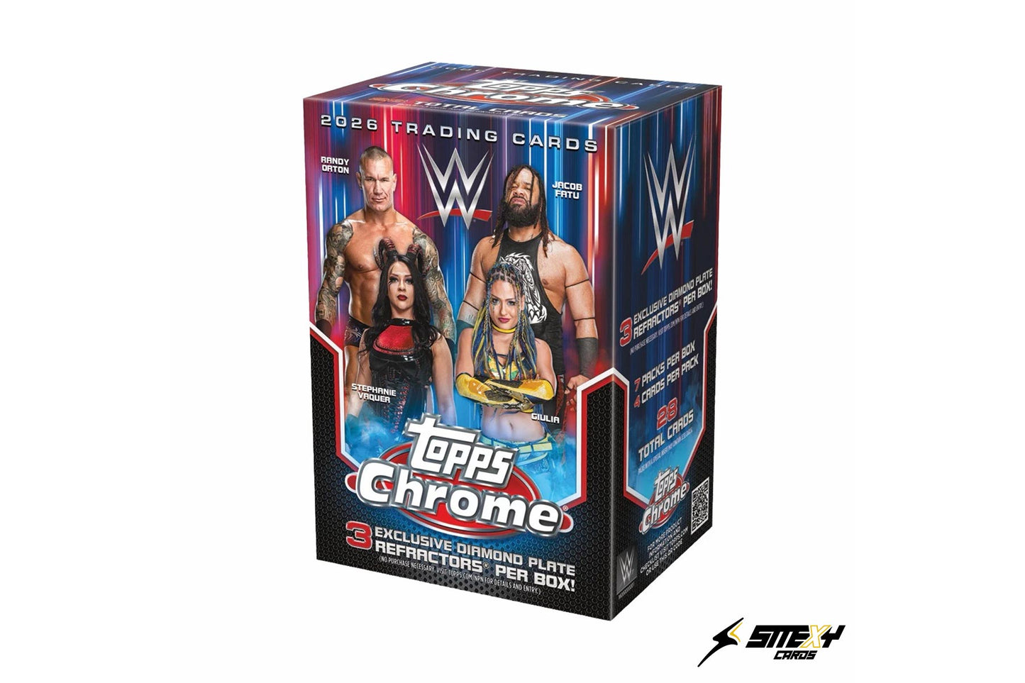 2026 Topps Chrome® WWE - Blaster Box