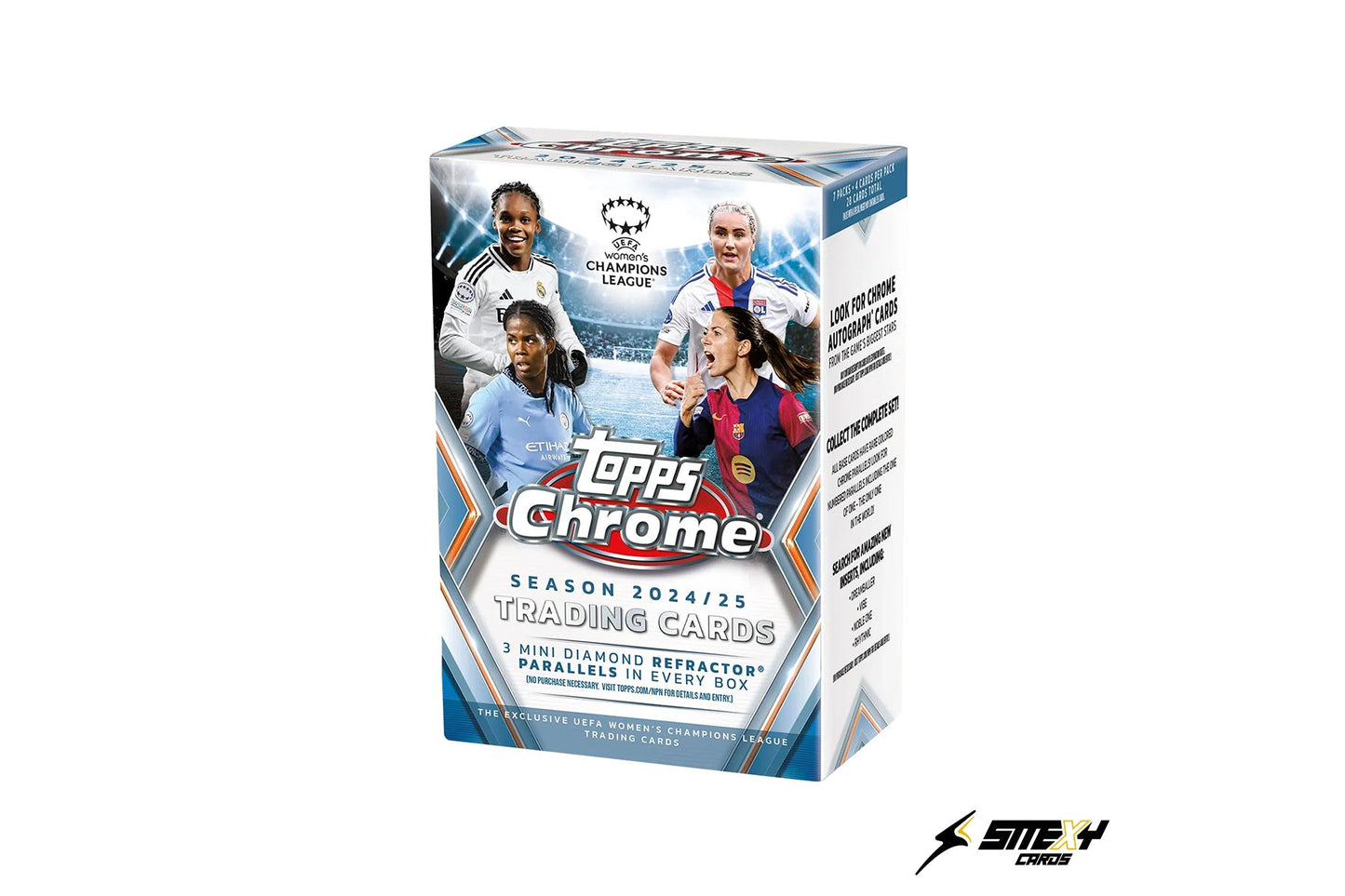 2024-25 Topps Chrome® UEFA Women's Champions League - Blaster Box
